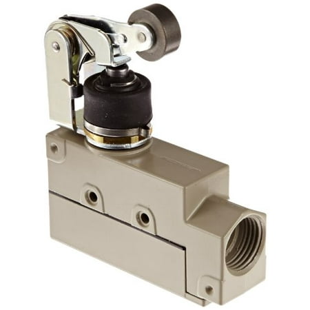 - Omron ZE-NA2-2S General Purpose Enclose Switch, High Breaking Capacity and Durability, Sealed Roller Arm Lever, Single Pole Double Throw AC, Side Mounting, 1/2-14NPSM Conduit Size