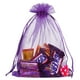 thumbnail image 5 of Bolsas de regalo de organza HRX, color morado, 13 x 18 cm, 100 unidades, 5 of 7