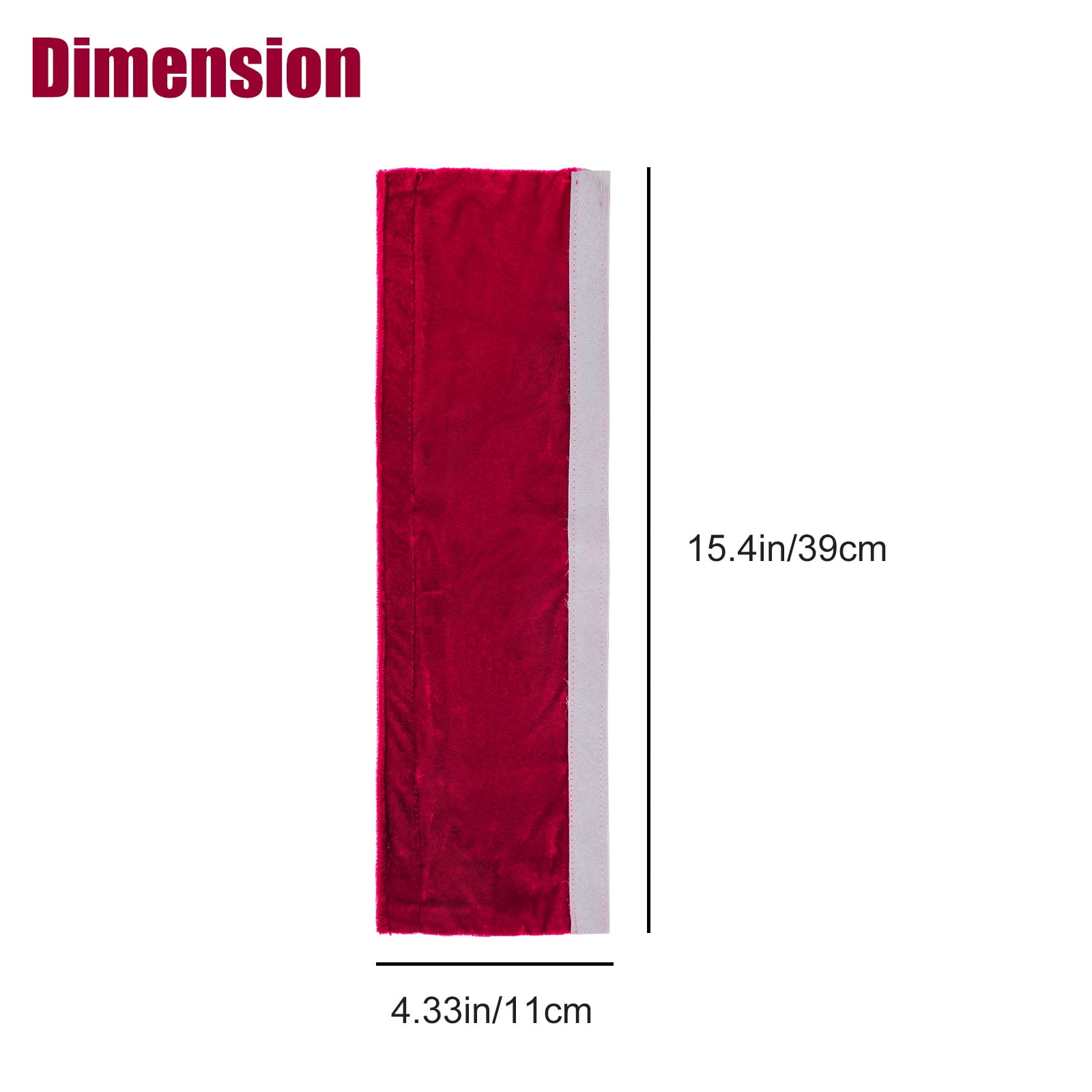 Padmansh® Combo of Fridge Top Cover and Microwave Oven Top Cover (REd_Red)