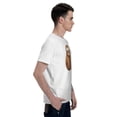 thumbnail image 2 of Animal Men's T-Shirt Cotton 100% Summer Tops Fashion Casual Cute Sloth Short Sleeves for Men Women Round Collar Top Tees, 2 of 6