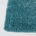 thumbnail image 4 of SAFAVIEH Milan Harlow Solid Plush Shag Area Rug, Aqua Blue, 3' x 5', 4 of 13