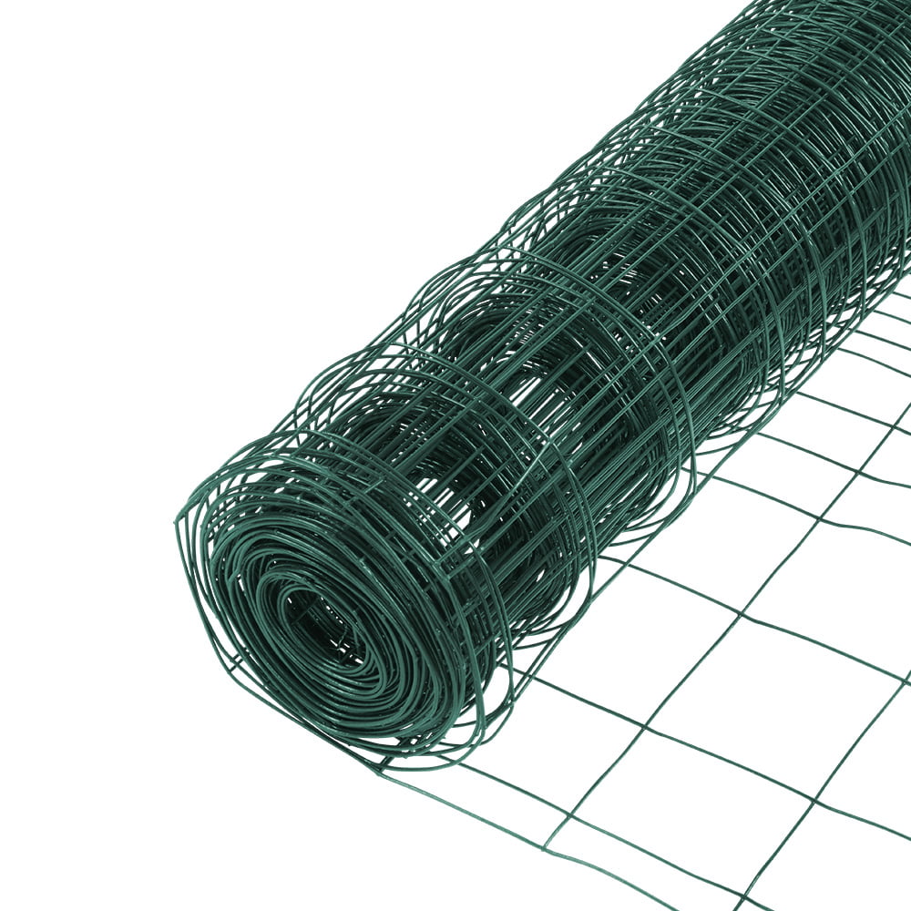 Dark Green 2 ft by 25 ft 16 Gauge Junior Roll of PVC Coated Welded Wire Fence YARDGARD 308350B 2 Inch by 3 Inch Mesh Midwest Air Technologies Inc 