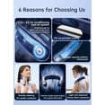 thumbnail image 4 of Portable Neck Air Conditioner, TEC Ice Porcelain Cooling, 3.0 Personal Cooler Fan for Outdoor, Office, Travel, 4 of 13