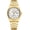 A Gold, variant on Women's Watch Luxury Stainless Steel Strap Classic Analog Quartz Elegant Ladies Date Wristwatch