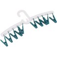 thumbnail image 1 of Yellow Laundry Drying Rack, Space Saving, Versatile, Anti-Drop, Plastic Sock Clips, Lightweight Drying Rack for Travel, 1 of 5