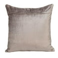 thumbnail image 3 of Quilted Taupe Decorative Throw Pillow, 3 of 5