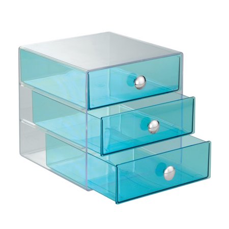 Interdesign Cosmetic And Jewelry Storage Vanity 3 Drawer