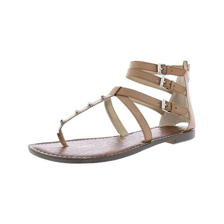 

Sam Edelman Womens Genevive Leather Studded Strappy Sandals