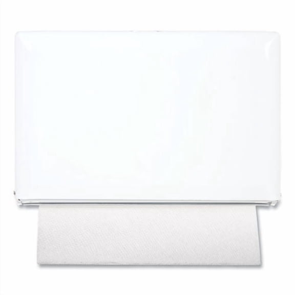 Singlefold Paper Towel Dispenser, 10.75 X 6 X 7.5, White | Bundle of 2
