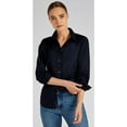 thumbnail image 2 of Kustom Kit Ladies Workwear Oxford Long Sleeve Shirt, 2 of 4