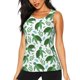 thumbnail image 1 of Fotbe Cartoon Turtle Blusas Sin Mangas para Mujer – Estilo Casual, Corte Suelto, Slim-Fit, Cuello Redondo Deportivo, Tops de Verano para Gimnasio y Yoga-Large, 1 of 7