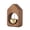 house B, variant on sunsanly Wood Brass Shopkeepers Bell Loud Sound Front Door Hanging Bell Wind Chime Magnetic Door Opening Doorbell Home Office Shop Entrance Decoration