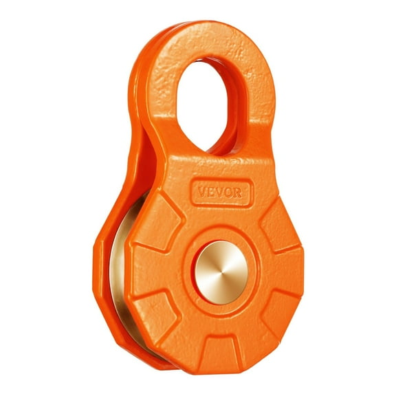 30 Ton Recovery Snatch Block Pulley - 66,000 lbs Breaking Strength - for Off-Road Vehicle & Tractor Recovery - Heavy Duty Winch Accessory