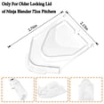thumbnail image 3 of Pour Spout Cover Replacement Compatible with Ninja Blender Lid 72oz, Replacement Lid Flap Spout Cover for Ninja, 3 of 7