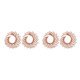 thumbnail image 3 of Pendientes de cristal Minnieouse colgante Vintage joyería de moda para baile oro 1 par, 3 of 6