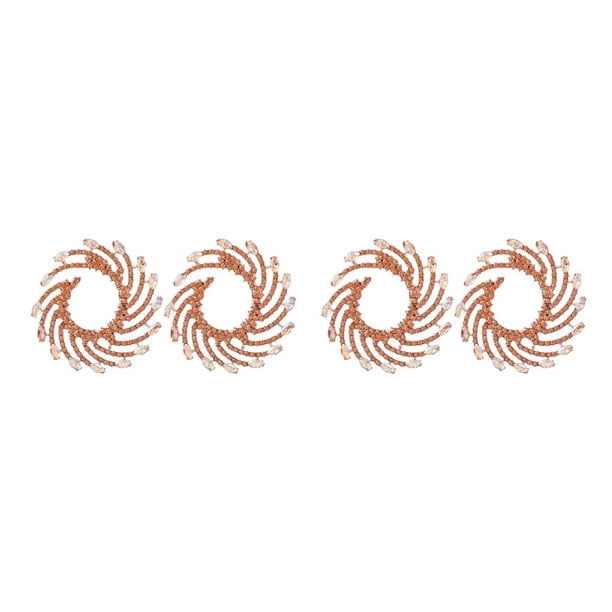 Sonducket 1 par de pendientes de cristal, colgante Retro bohemio * pendientes de tuerca, joyería de moda de aniversario, regalo para hija, oro Type2 NO2 Sonducket CBP227493