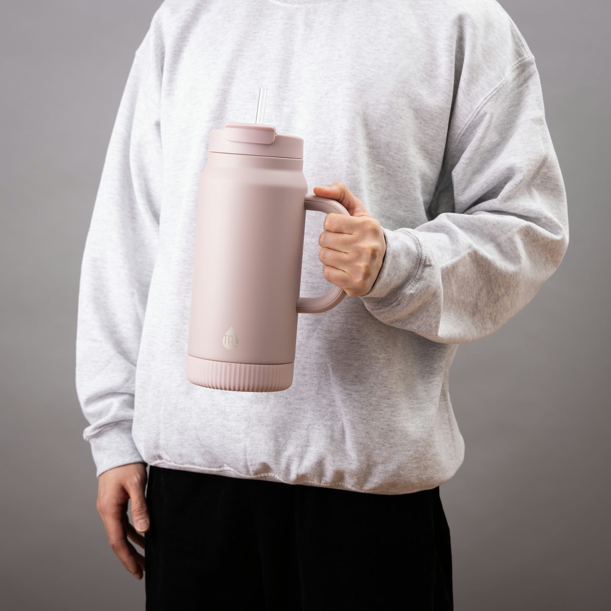 TAL Stainless Steel Hudson Tumbler with Straw 64oz, Mauve TAL Stainless Steel Hudson Tumbler with Straw 64oz, Mauve