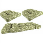 Jordan - Tufted 3 Piece Wicker Cushion S