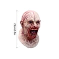 thumbnail image 4 of Máscara de Halloween HUOGUO Terror, disfraz de cosplay aterrador, talla adulto, 4 of 4