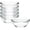 1.5oz, variant on TB-8.5 oz Clear Glass Bowl, Small Prep Bowls for Prepping Ingredients, Dishwasher and Microwave Safe, Stackable, Set of 6