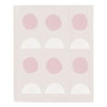 thumbnail image 2 of Straatsma, Leah 15x18 White Modern Wood Framed Museum Art Print Titled - Abstract Pink Circles, 2 of 4