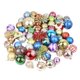 thumbnail image 1 of 60 piezas de adornos colgantes de bolas de Navidad, decorativo inastillable, decoración de Navidad DIY, decoraciones para bodas, fiestas Macarena Colgantes Bolas, 1 of 8