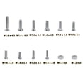 thumbnail image 4 of 12 Kinds Of Small Screws Nuts Assortment Kit M1 M1.2 M1.4 M1.6 Screw For Watches Glassess Frame Repair Tools With Screwdriver, 4 of 11