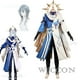 thumbnail image 5 of Disfraz de Cosplay de Honkai Star Rail Sunday, pendiente, disfraz de Mr. Sunday, uniforme de Halovian, Halloween, carnaval, juego de rol, decoración para el cabello, alas, 5 of 5