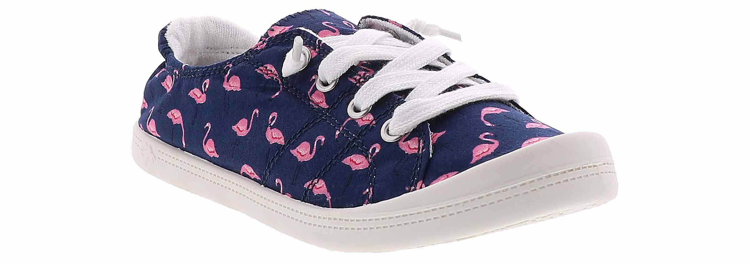Jellypop Dallas Flamingo Canvas Shoe Blue in Size 9 Walmart
