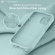 thumbnail image 5 of Funda de Silicona Premium, Resistente a Rayones y a Golpes. para iPhone 14 6.1", Menta., 5 of 7