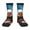 2 Black-1, variant on Cartoon Bald Eagle USA Pattern Children's Socks, Socks Gifts ,kids Crew Soft Cotton Socks , Moisture-Wicking, Durable, Ideal for Daily Wear & Sports