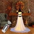 thumbnail image 3 of Yika Halloween Ghost Decoration With Remote Control Lamp Ghost Lamp Courtyard Party Garden Ornament Standing Halloween-Ghost Lights for Porches Yards Gardens Lawn, 3 of 9