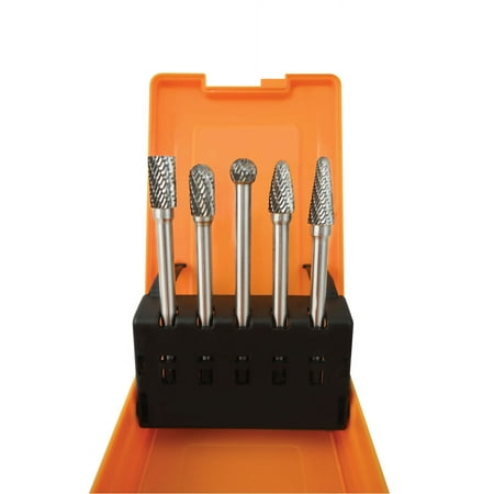 UPC: 0745227021253 | (Price/EA)Astro Pneumatic Tool AO2185 5pc Long Double Cut Carbide Burr Set 4.5