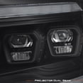 thumbnail image 6 of AKKON - Fit 2013-2018 Ram 1500 13-19 2500/3500 LED [Low&High Beam] DRL Sequential Signal Projector Black Headlights Pair, 6 of 7