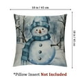 thumbnail image 4 of NIJIANKEHAN Cushion Throu Pillow for Christmas - Winter Snowman and Xmas Chrismtas, 4 of 7