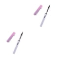 thumbnail image 4 of Cateissary Calligraphy Painting Arts Pocket Refillable Fountain Brush  Pen Blanco Púrpura 2piezas, 4 of 6