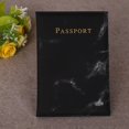 thumbnail image 1 of Mármol Patrón De Las Mujeres De Viaje Cartera De Crédito Titular De La Tarjeta Moda INS Pasaporte Cubierta huangjie unisex, 1 of 2