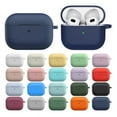 thumbnail image 2 of Silicone Earphone Case for AirPods 1/2 Cover Case Wirless Headphones Earbuds For Airpods pro2 Case with Case Bag Olive For Airpods pro2, 2 of 6
