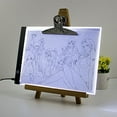 thumbnail image 5 of Gecau LED A4RS Painting Tracing Board Copy Pad Panel Third gear dimming Art Stencil Practical&Affordable A 9.2x5.6 Inch Home Essentials, 5 of 5