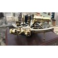 thumbnail image 4 of Nautical 9" Brass Sextant With Wooden Case | Sextant Navigation | Working Sextant | Astrolabe Sextant Vintage Functional Antique Sextant, 4 of 5
