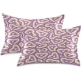 thumbnail image 2 of GZHJMY Valentine Heart Satin Pillowcases for Hair and Skin Soft Like Silk Pillowcase, Satin Cooling Pillow Cases with Envelope Closure, Comfortable and Breathable, 20" x 26" Home Decor, 2 of 7