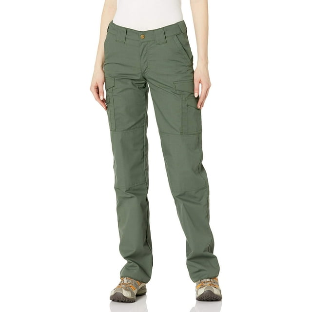 Pantalones Tru-Spec para Mujer Serie 24-7, Ligero, Color Olive Drab, Talla 8