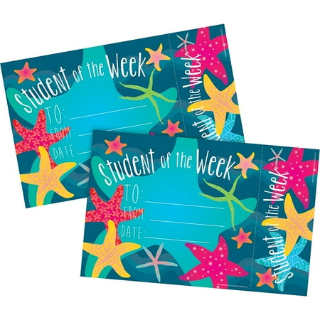 UPC: 0704068041578 | Barker Creek Kai Ola Student of the Week Awards & Bookmarks 60/Set (4157)