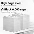 thumbnail image 2 of B230 006R04400 006R04401 High Yield Toner Cartridge Compatible for Xerox B225 B230 B235 Laser Printer (Black Toner 6000Pages 1Pack), 2 of 5