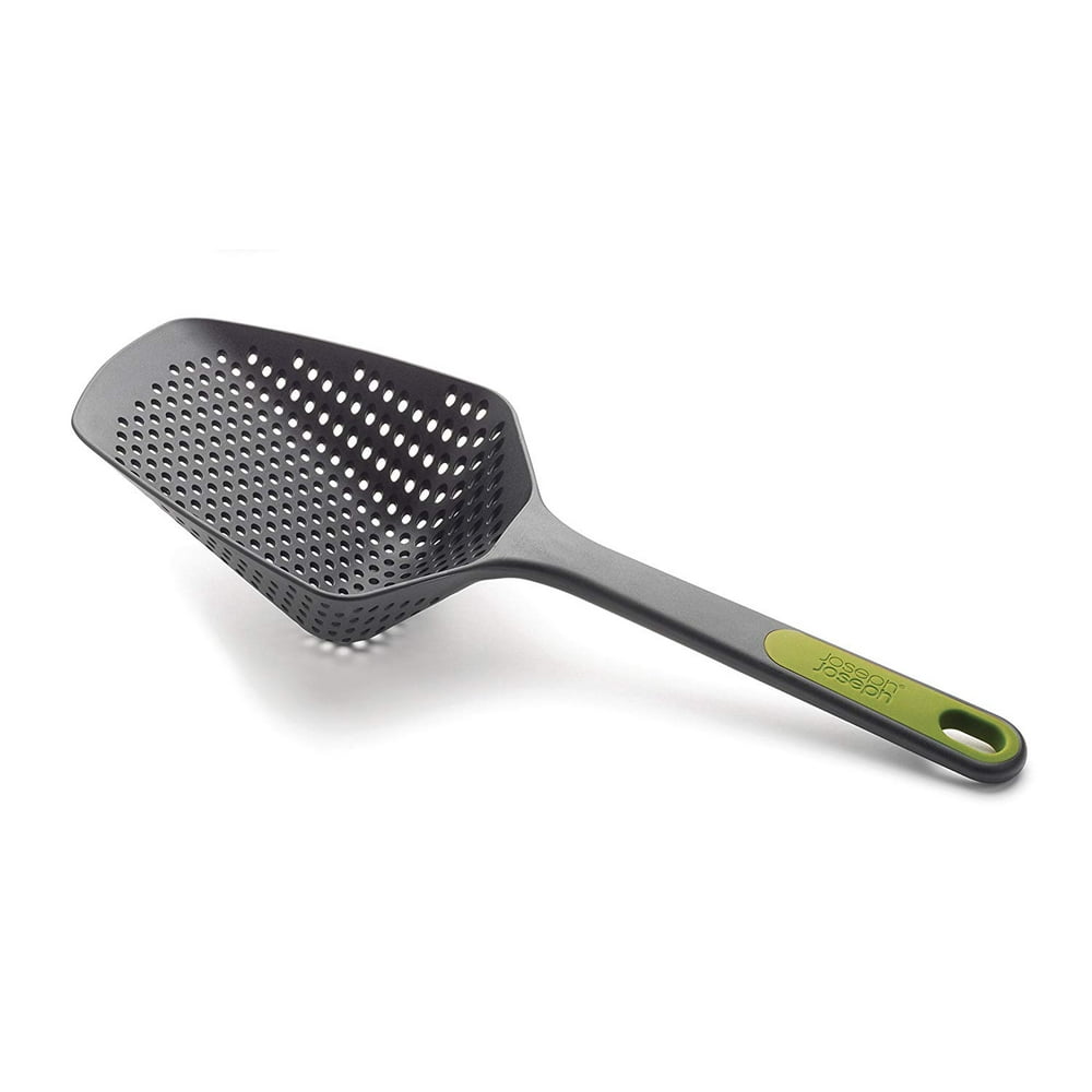 Joseph Joseph Scoop™ Plus Large Colander Strainer Slotted Spoon, Large, Gray / Green Walmart