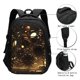 thumbnail image 3 of Fotbe Classical Golden Casino Mochila con Estampado y Puerto USB para Hombre y Mujer, Mochila Antirrobo, Mochila de Viaje, Mochila Escolar, Mochila Universitaria, 3 of 7