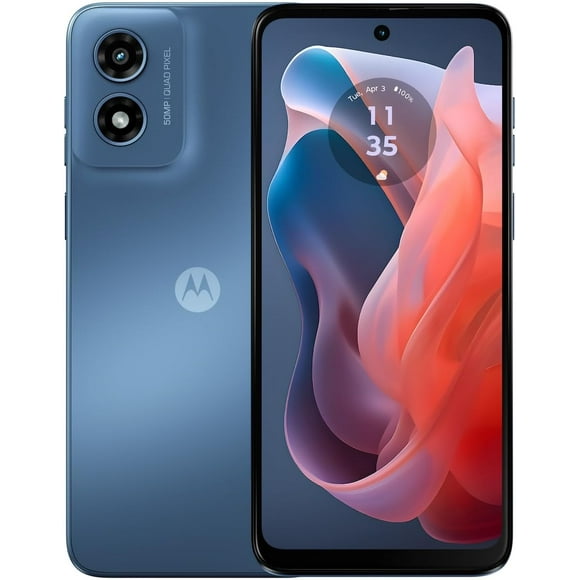 Motorola Moto G Play (2024) 64GB 4GB RAM | 6.5” 90Hz HD+ Display, 5000mAh Battery, 50MP Camera | Certified Refurbished Smartphone Grade A