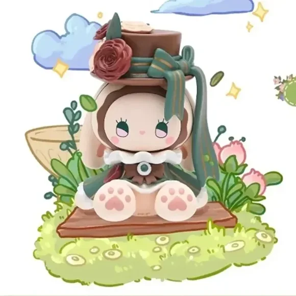 Kawaii Emma Blind Box Secret Forest Garden Dating Series Cute Anime Figure Model Emma Mystery Box Desktop Decor Toys Birthday Gi
