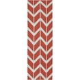 thumbnail image 5 of Hauteloom Roodhouse Wool Living Room, Bedroom Area Rug - Transitional - Coral, Peach - 3'6" x 5'6", 5 of 6