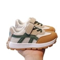 thumbnail image 7 of Domzle Toddler Shoes Boys Girls | Wide Toe Box, Easy Slip-On,Barefoot-feel Fexible Sole Wipe-Clean Faux Leather or Breathable Mesh. Khaki, 7 of 7